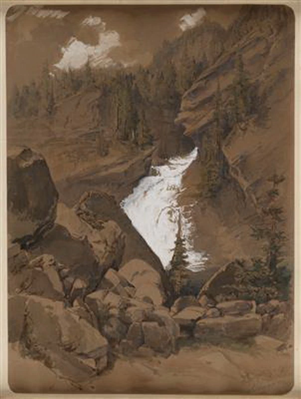 Paesaggio di montagna - Altamann Anton
